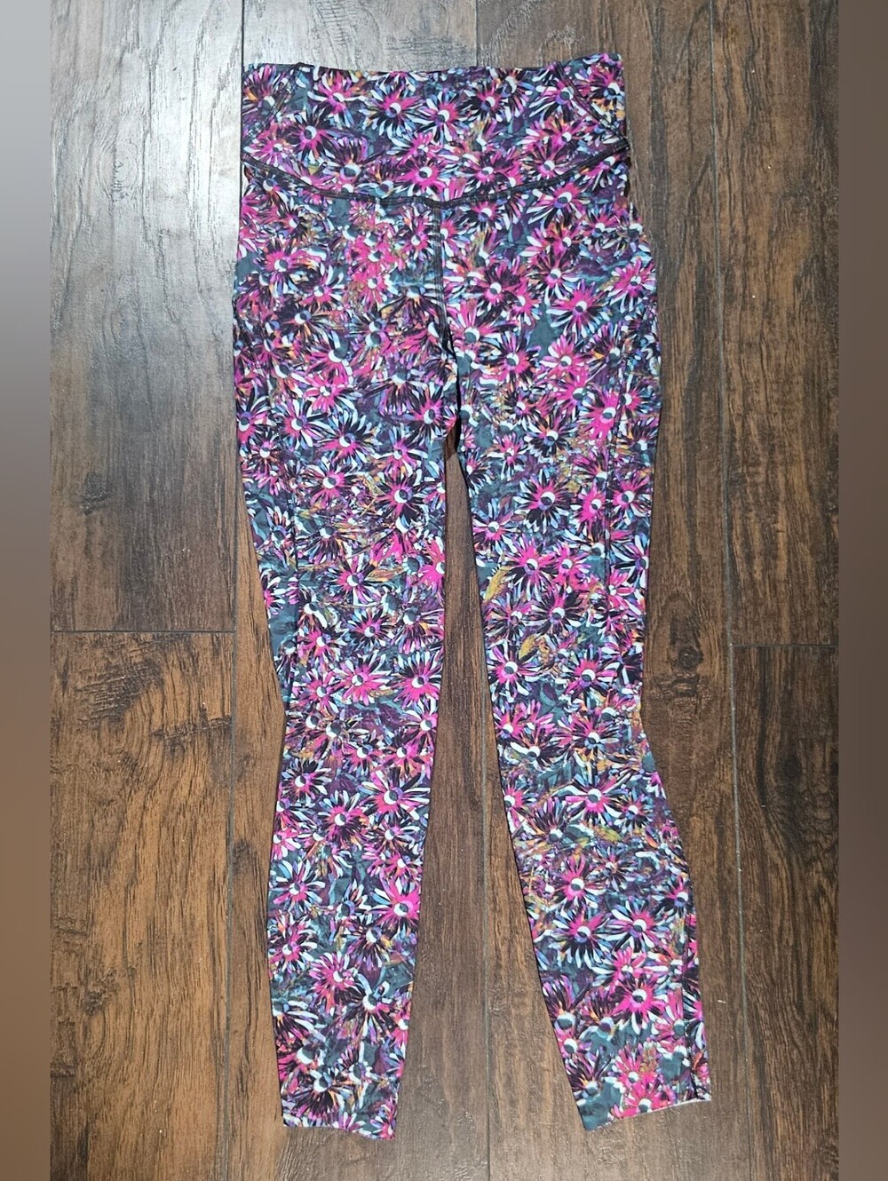 Lululemon Base Pace High-Rise Tights Floral Electric Multi - Picture 1 of 4